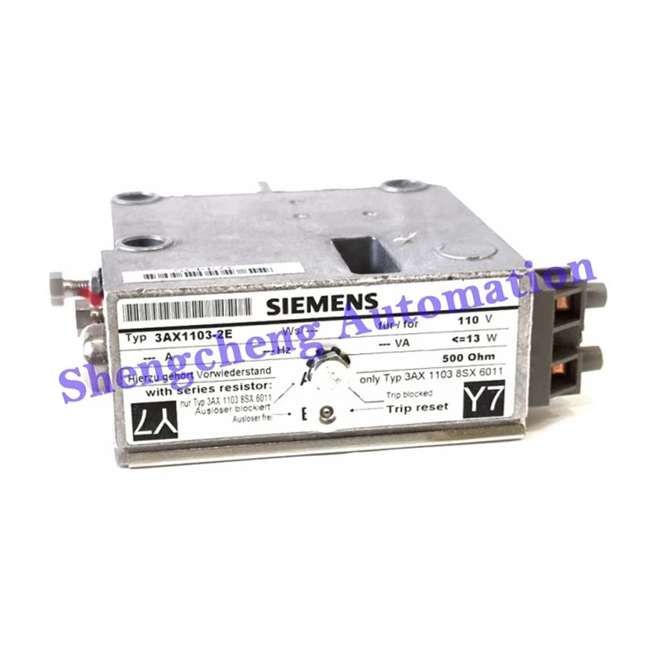 3AX1103-2E Siemens 저전압 릴리스 액세서리